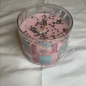 Pink Decorative Candle